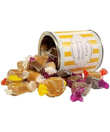 Personalized Customise With Your Own Message 250g Paint Pot Tin of Bristow's Assorted Fudge - Buy Online on SooperMarket.com