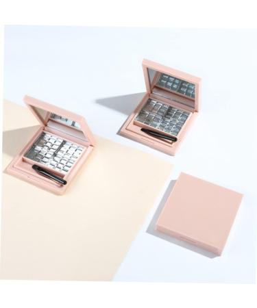 HAPINARY 2pcs Empty Eye Shadow Pallet Makeup Pallette Makeup Highlighter Empty Eyeshadow Dish - Buy Online on SooperMarket.com