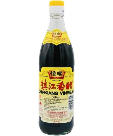 Heng Shun Chinkiang Rice Vinegar Great For Dumplings 550ml (Pack of 3) by CNMART - Buy Online on SooperMarket.com