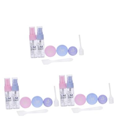 FOMIYES 3 Sets Spray Bottle Lotion Storage Holder Travel Spary Bottle Toiletries Liquid Container Travel Accessories Makeup Emulsion Bottle Mini Spary Bottle Refillable Sprinkler Hydrating