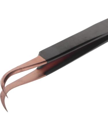 Eyelash Extension Tweezers - Curved & Straight Stainless Steel Tools for Beauty Salons - Buy Online on SooperMarket.com