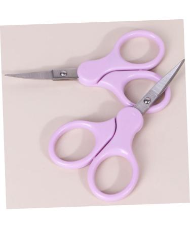 NOLITOY Mustache Trimmer & Eyebrow Scissors - Stainless Steel Beauty Shears for Precision Grooming | Small Metal Scissors for Men & Women - Buy Online on SooperMarket.com