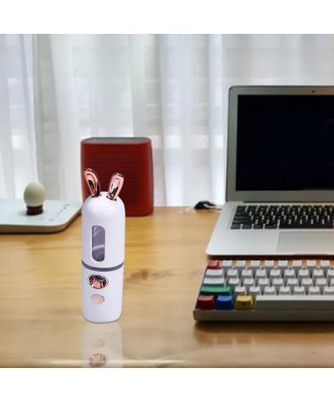 New Mini USB Rechargeable Nano Hydrator Sprayer Women Beauty Instruments Home Use Humidifier Face Steamer Easy Install Easy to Use White - Buy Online on SooperMarket.com