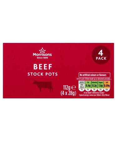Morrisons Beef Stock Pot 28 g x 32