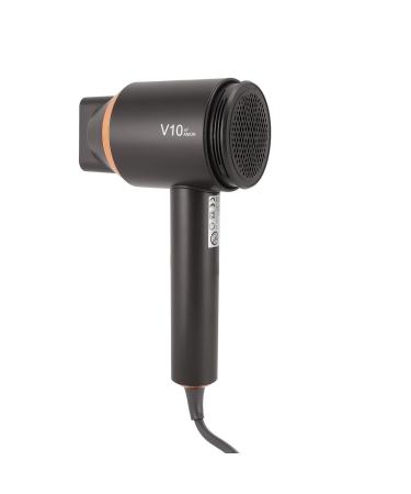 Negative Ionic Hair Dryer Quick Heat Up & Constant Temperature Fast Drying Lightweight Travel Hairdryer 4 Temps 2 Speeds Portable Home Hair Dryer for Home Travel (US Plug 110V)