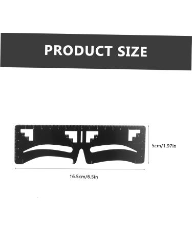 Angoily 4 Pcs Eyebrow Ruler Eyebrow Drawing Ruler Makeupset Eyebrow Corrector Card Eyebrow Trimming - Buy Online on SooperMarket.com