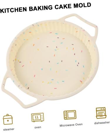 MAGICLULU 1pc Cake Mold Silicone Molds for Chocolate Silicone Cupcake DIY Bread Mold Donut Mold Silicone Chocolate Mold Silicone Bakeware Round Bread Pan Baking Tin Silica Gel Pattern - Buy Online on SooperMarket.com