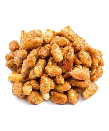 Oregon Farm Fresh Snacks Toffee Peanuts - Sun-Baked Sweet Peanuts Covered in Toffee - Locally Made Butter Toffee Peanut Snack - All Natural Ingredients - Resealable Bag Guarantees Freshness - (24oz)