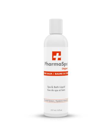 Pharmaspa Original: Spa and Bath Liquid with All-Natural Extracts - 237 ml/8 fl oz   Hot Tub Aromatherapy Liquid   Gluten Free  Parabens Free  Cruelty Free (Camphor) TIGER B