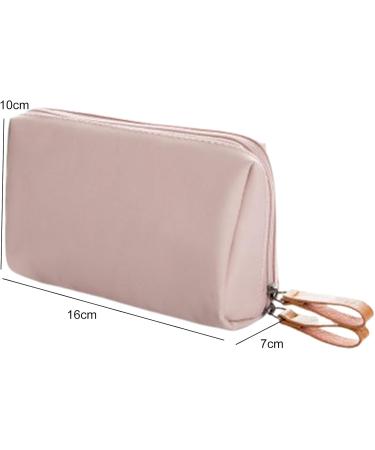Buy Large Capacity Makeup Bag - Polyester Toiletry Bag with Smooth Zipper for Women & Girls - Travel & Home Storage in Black & Red - Buy Online on SooperMarket.com