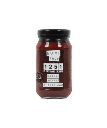 Sauce Shop X 12:51 by Chef James Cochran | Scotch Bonnet Jam | Chilli Jam | 340g Single