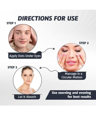 Riffway Under Eye Cream Remove Dark Circles Wrinkles and Fine lines for Women & Men All Herbal Ingredients Dark Circle Cream (No Side Effetcs) - Buy Online on SooperMarket.com