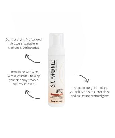 St. Moriz Self-Tanning Mousse & Mitt Set - Medium Natural Bronzer - Buy Online on SooperMarket.com