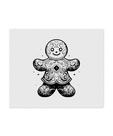 x Microfiber Glasses Cleaning Cloths "Gingerbread Man" (LC00024034)