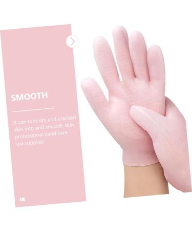 FOYTOKI 1pair Moisturizing Gloves Dry Hand Gloves Skin-Friendly Care Gloves Moisturizing Hand Covers Hand Care Gloves Hand Moisturizing Repairing Gloves Hand Care Supplies 21.5x13cm - Buy Online on SooperMarket.com