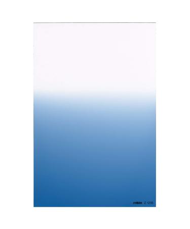 Cokin Square Graduated Blue B2 - Soft (Z123S) 1 2/3-Stop for L (Z) Series Holder - 100mm X 150mm