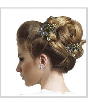 Set of 8 Mini Hair Claws Metal Claw Clip - 8 Colors | JCGY LPW-5-8 - Buy Online on SooperMarket.com
