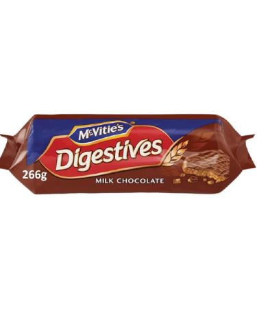 Hobnobs Milk Chocolate Biscuits 262g With Dark Chocolate Digestive Biscuits 266g & Milk Chocolate Digestive Biscuits 266g - Bundle Consisting of Mixed McVitie's x3 Pack - Buy Online on SooperMarket.com
