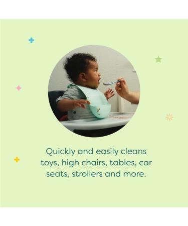 Babyganics All Purpose Surface Wipes 150 Count (2 Pack) - Fragrance Free, Plant Based, Non-Abrasive, No Ammonia or Bleach - Buy Online on SooperMarket.com