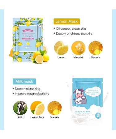 Hydrating Facial Mask with Hyaluronic Acid and Niacinamide 30 Sheets - Buy Online on SooperMarket.com