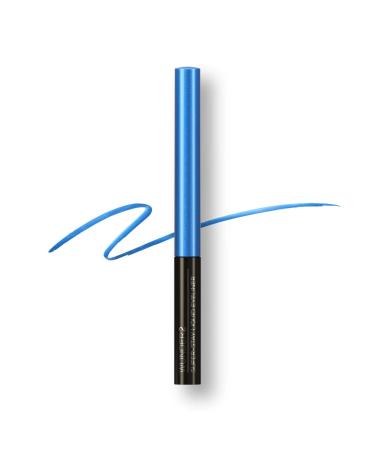 WUNDERBROW Super-Stay Liquid Liner Waterproof Eyeliner Pencil  Electric Blue  Cruelty-Free Electric Blue 1 Count (Pack of 1)