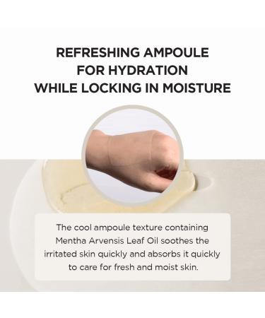 SKIN1004 Madagascar Centella Watergel Sheet Ampoule Mask - 5 Count Box | Fresh Corn Mint Oil Gel | Triple Moisturizing & Sebum Care - Buy Online on SooperMarket.com