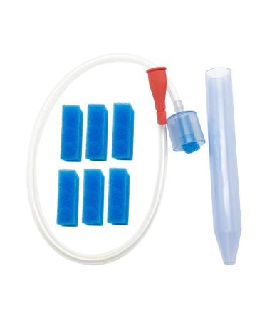Toddmomy 1 Set Nasal Aspirator Baby Nasal Sucker Vacuum Suction Cup Baby Aspirator Safe Nose Suction Baby Nose Cleaners Nose Aspirator for Babies Baby Mucus Aspirator Blue
