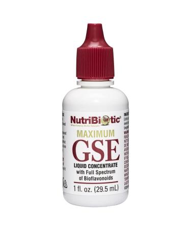 Maximum GSE Liquid Concentrate 1 oz. by Nutribiotic