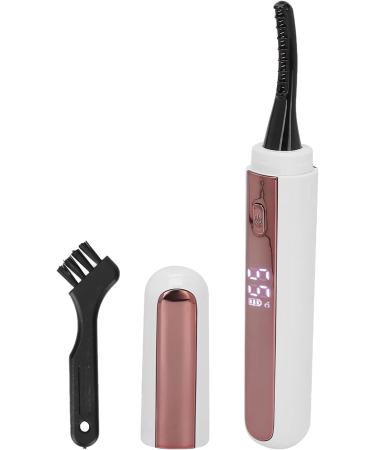 Verdant Touch Eyelash Curling Brush Electric Eyelash Curler USB Rechargeable Heated Perm with 4 Level Temp LCD Display for Women - Buy Online on SooperMarket.com