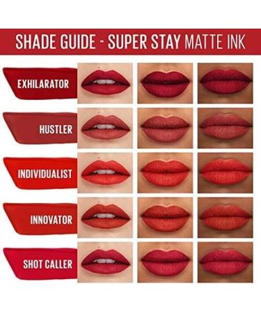 Lipstick Superstay Matte Ink Maybelline 340 Exhilarator (5 ml) 340 Exhilarator 1 count (Pack of 1) - Buy Online on SooperMarket.com