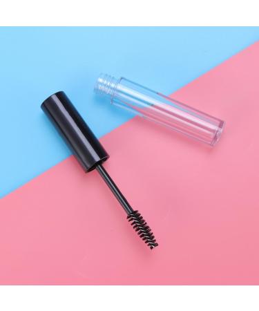 5pcs Eyelash Wands Terrarium Glass Containers Lash Disposable Mascara Empty Mascara Tube Plastic Mascara Tube Empty Tube Empty Eyelashes Bottle Eyelash Brush Tube - Buy Online on SooperMarket.com