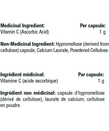 Thorne Ascorbic Acid (One Gram) - Vitamin C Supplement for Antioxidant Support and Healthy Immune Function - 60 Capsules - Buy Online on SooperMarket.com