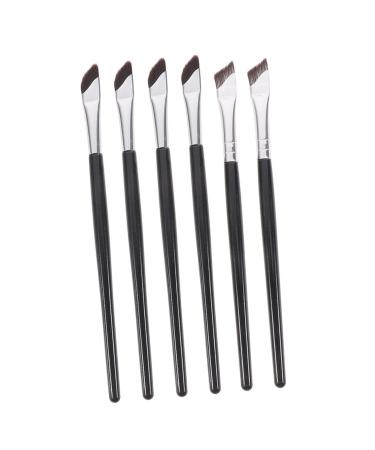 HAPINARY 1 Set Eyebrow Concealer Eyeliner Tool Eyebrows Brush Precision Concealer Brush Brow Brush Black Wood