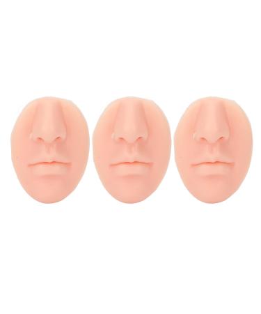 Soft Silicone Nose Model Set for Adults - 3 Flexible Skin Tone Nose & Mouth Models for Salon Use - International Shipping Available - Buy Online on SooperMarket.com