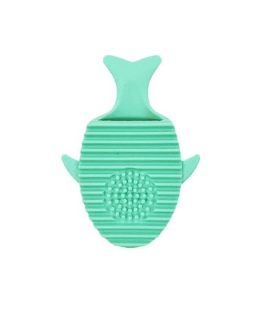 Silicone Makeup Brush Cleaning Mat - 1pc Suction Cup Scrubber & Cartoon Design for Easy Brush Washing - International Shipping Available - Buy Online on SooperMarket.com