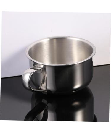 Beavorty Stainless Steel Headdress Fairy Razor Shell - Mini Shaving Bowl & Cup for Men | Soap & Lipstick Bag Included - Buy Online on SooperMarket.com