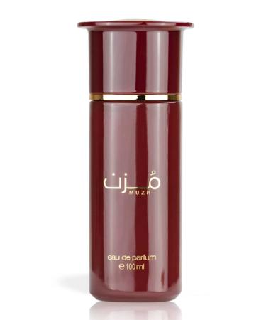 MUZN 100mL Eau de Parfum. Densely Flowered Lushly Foliaged Garden with Sultry notes of Musk Sandalwood Amber by Al Maghribi Arabian Perfumes Dubai