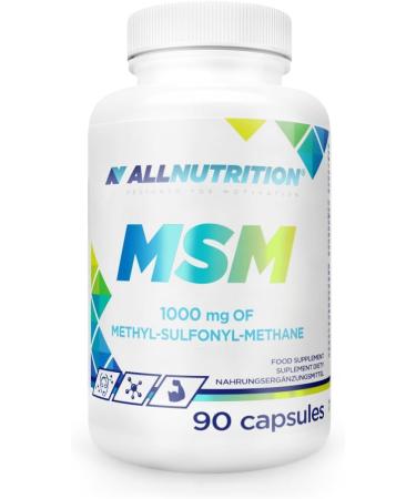 ALLNUTRITION Adapto Msm Capsules - msm Supplement - Organic Sulphur - msm Tablets - msm Nutritional Supplements - msm Capsule - Sulphur Tablets - 90 Capsules