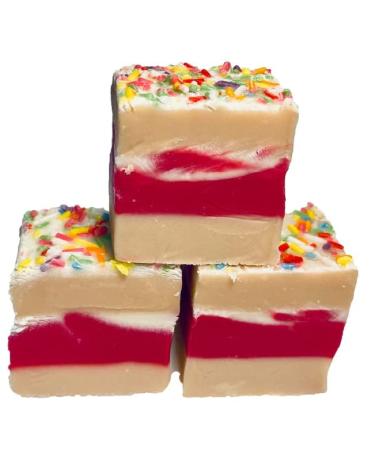 Ellies Jellies The Fudge Factory Birthday Cake Fudge 2kg x1