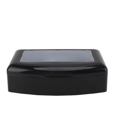 Nail Art Tool Cleaning Tray Nail Art Tool Clean Box Separate Filter Layer Environmentally Friendly for Jewelry for Needle