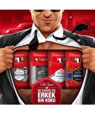 Old Spice Captain Deodorant Stick 50ml - Long-Lasting Odor Protection - Buy Online on SooperMarket.com