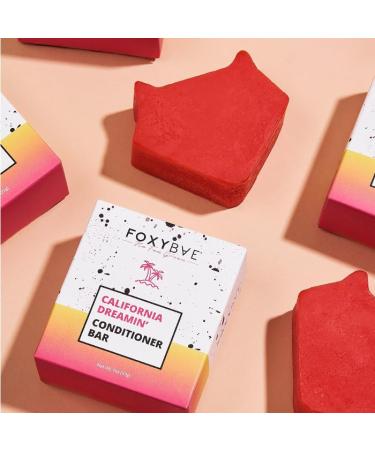 FoxyBae Conditioner Bar - Biotin Rice Protein Coconut Oil & Jojoba Oil - Sulfate & Paraben Free - Solid Hair Conditioner for Men & Women - 2 oz - Buy Online on SooperMarket.com