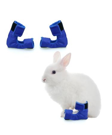 vomvomp 1 Pair of Water Resistant Rabbit Socks for Sore Hocks Elbow Protective for Bunny Recovery and Relief Wound Pain Waterproof