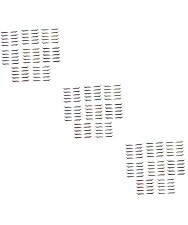 Didiseaon 120 Pairs Eyeliner Eye Skin Sticker Double Eyelid Stickers Eye Makeup Plastic Eyes Tool