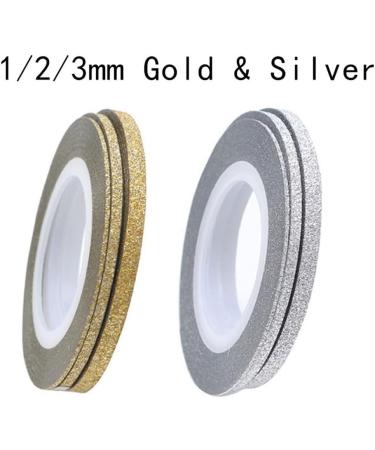 Dajidafu 14piece Easy To Nail Art Striping Tape Set Fashionable And Unique For Stunning Nails Paper Wide Application Multicolored Random Color 1MM - Buy Online on SooperMarket.com