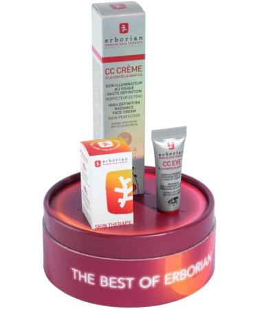 Erborian CC Cream with Centella Asiatica - Lightweight Skin Perfector & Brightening Face Cream - Fair Shade SPF 25 - Korean Skincare - 15ml, 45ml, 3ml, 10ml - Buy Online on SooperMarket.com