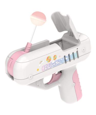 Lollipop Gun Funny Lollipop Case Creative Lollipop Toy Design Eat Lollipop Lollipop Holder Easter Fun Gift for Kids Adults (No Lollipop) (B)