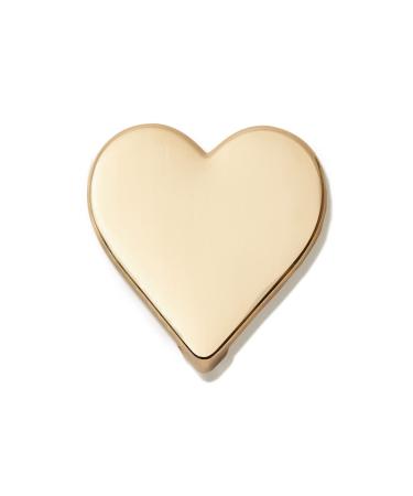 ZVE Mini Alloy Letter Pendant  DIY Crafts Charms for Personalization Jewelry Making Accessory for Best Friend  DIY 0.9 Inch Alphabet Necklace Bracelet for Valentine's Day Jewelry Gifts- Heart Gold-HEART