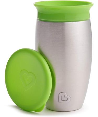 Munchkin 2 Pack Miracle 360 No Spill Sippy Cup 10oz Green/Blue - Set of 2 Cups - Buy Online on SooperMarket.com