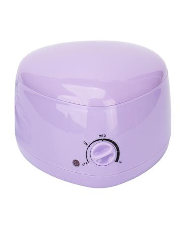 Mini Wax Warmer for Hair Removal - Professional Electric Guard Heat Removable Silicone Tank Home Use Purple (EU Plug 220V) - Buy Online on SooperMarket.com